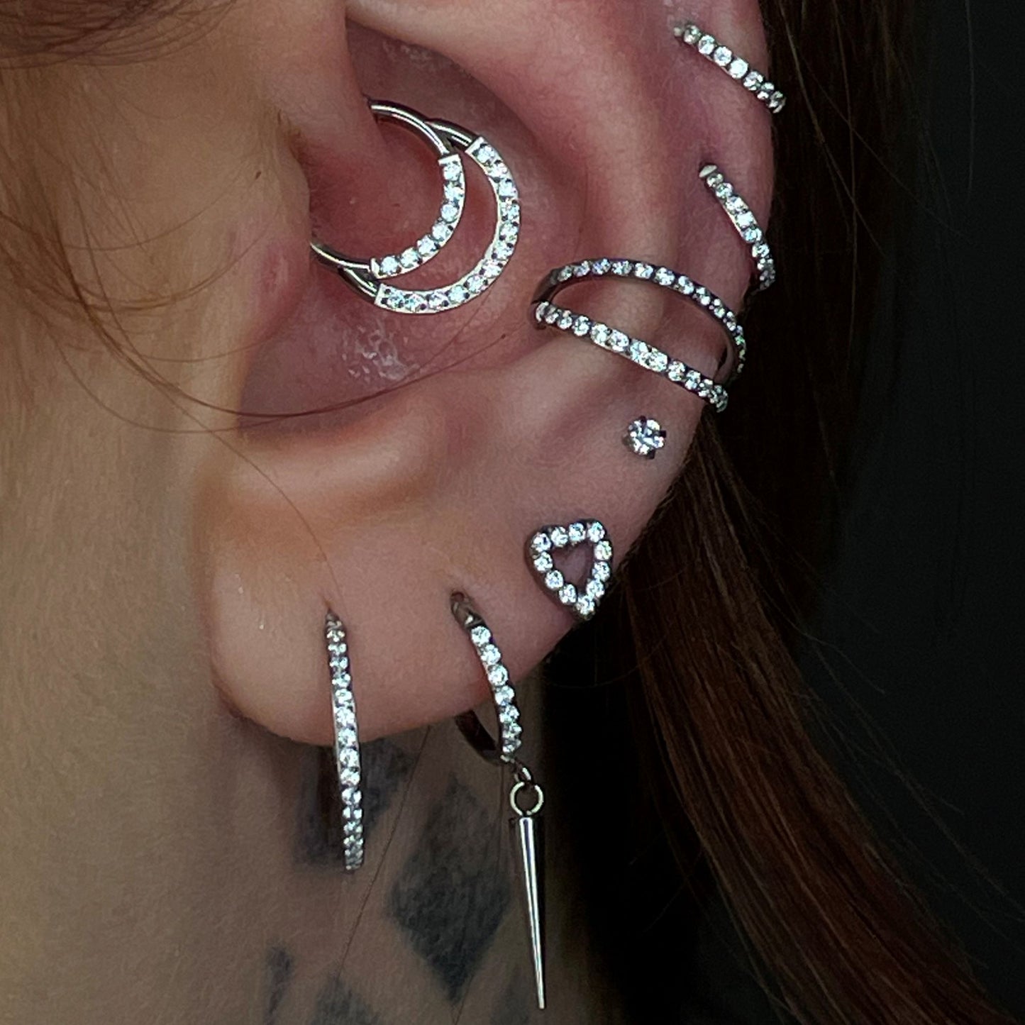 Piercing Argola Yoru - Titânio