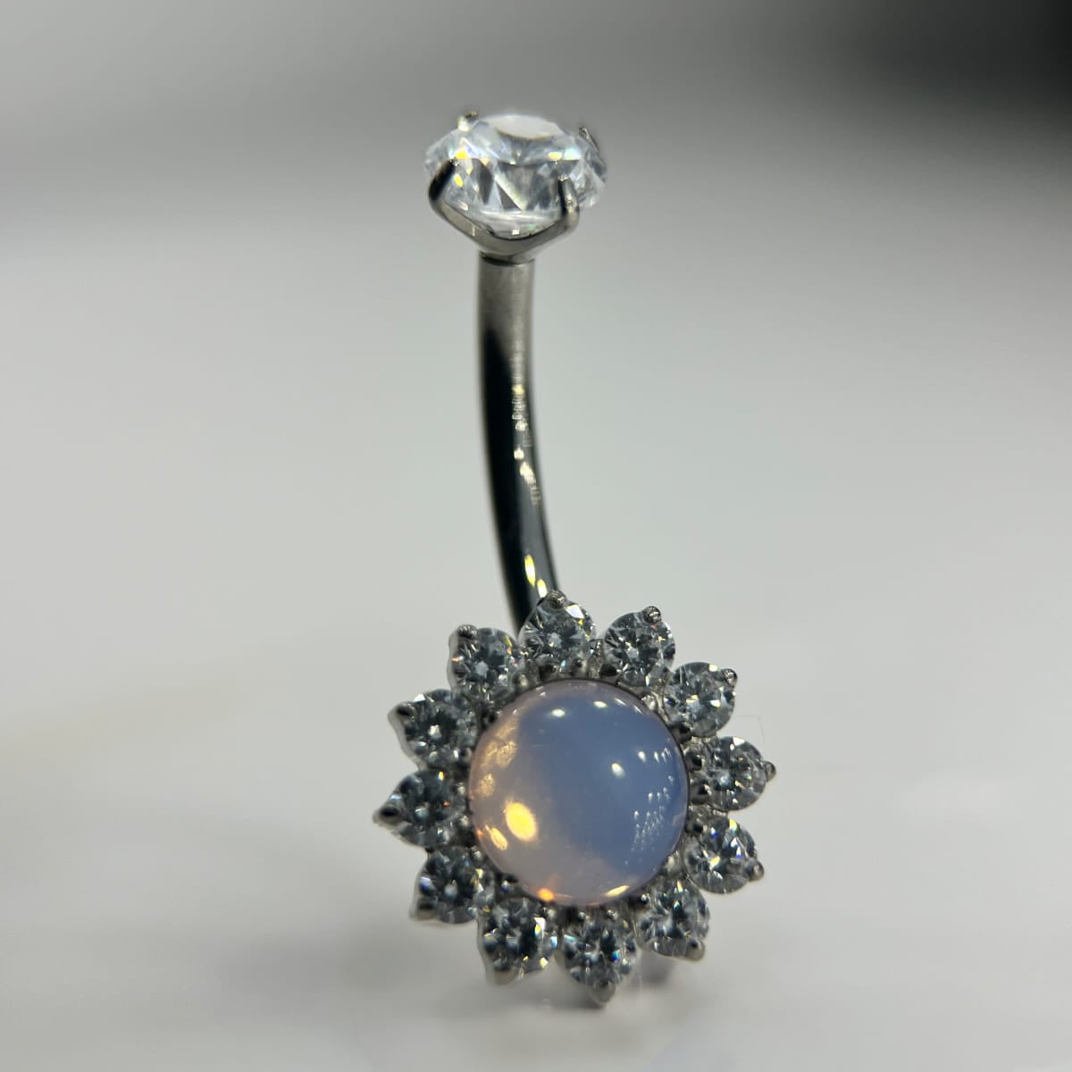 Piercing Damayanti Lilás -Titânio