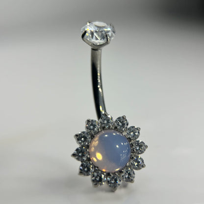 Piercing Damayanti Lilás -Titânio