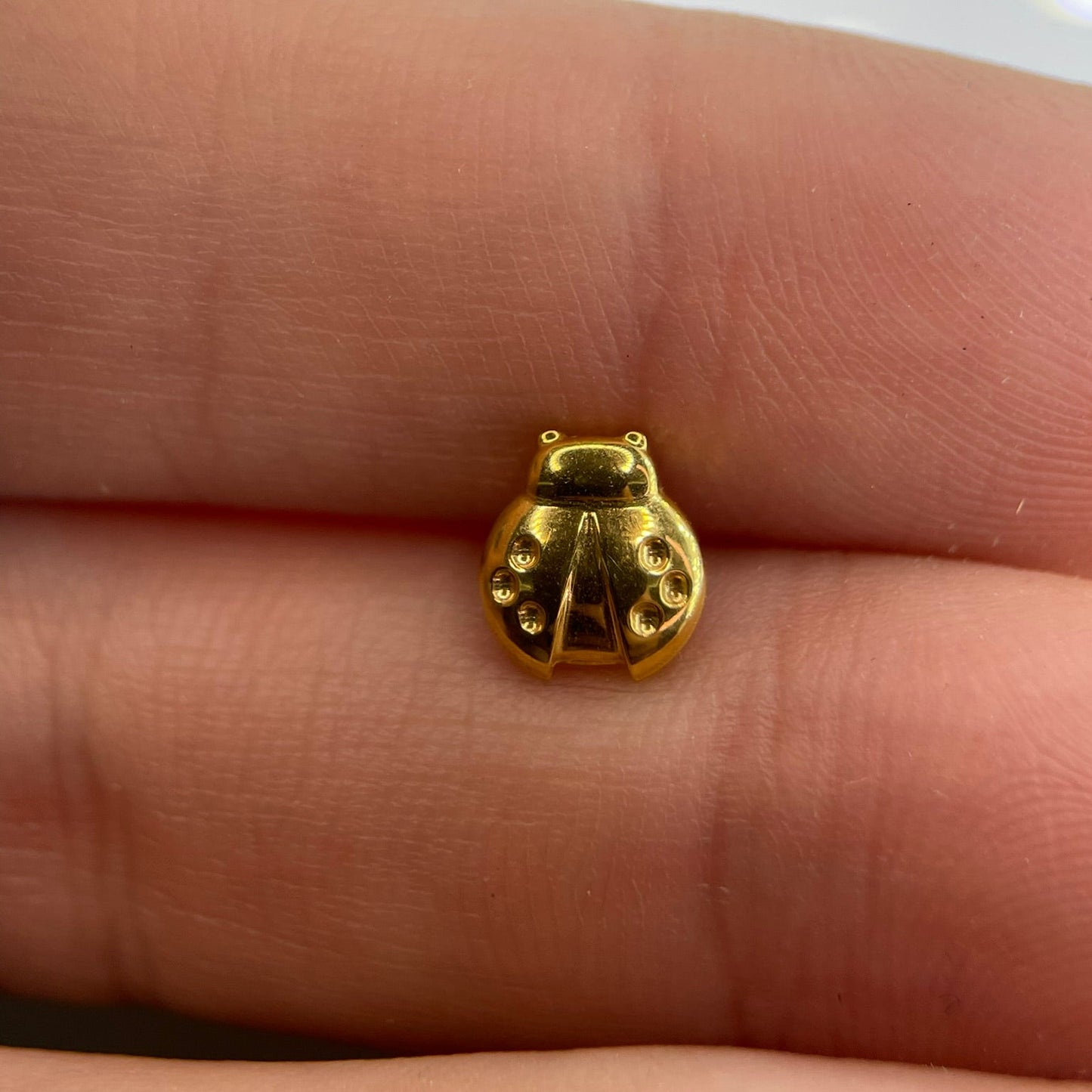 Piercing PVD Gold Joaninha- Titânio