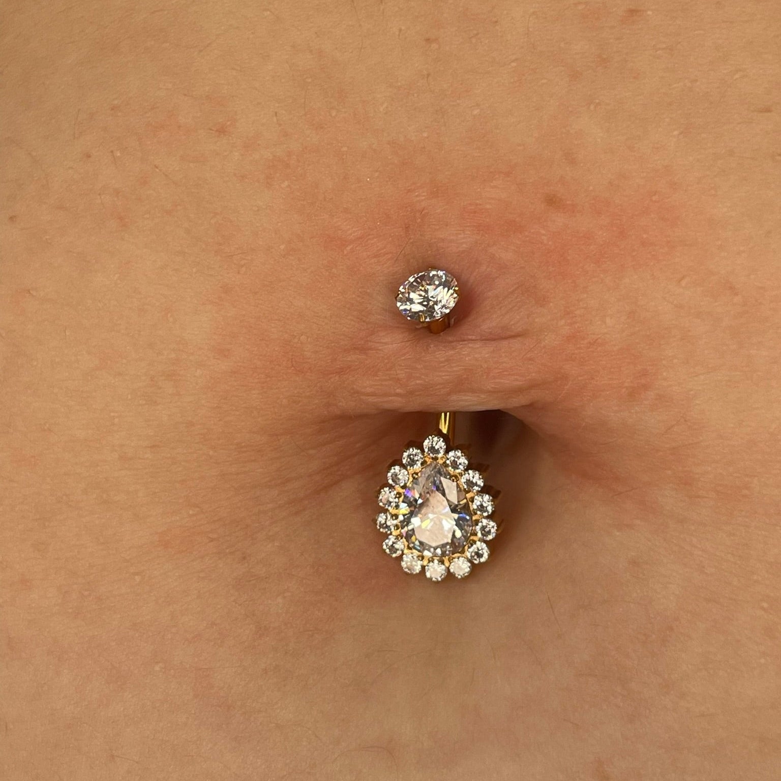 Piercing PVD Gold Samira -Titânio
