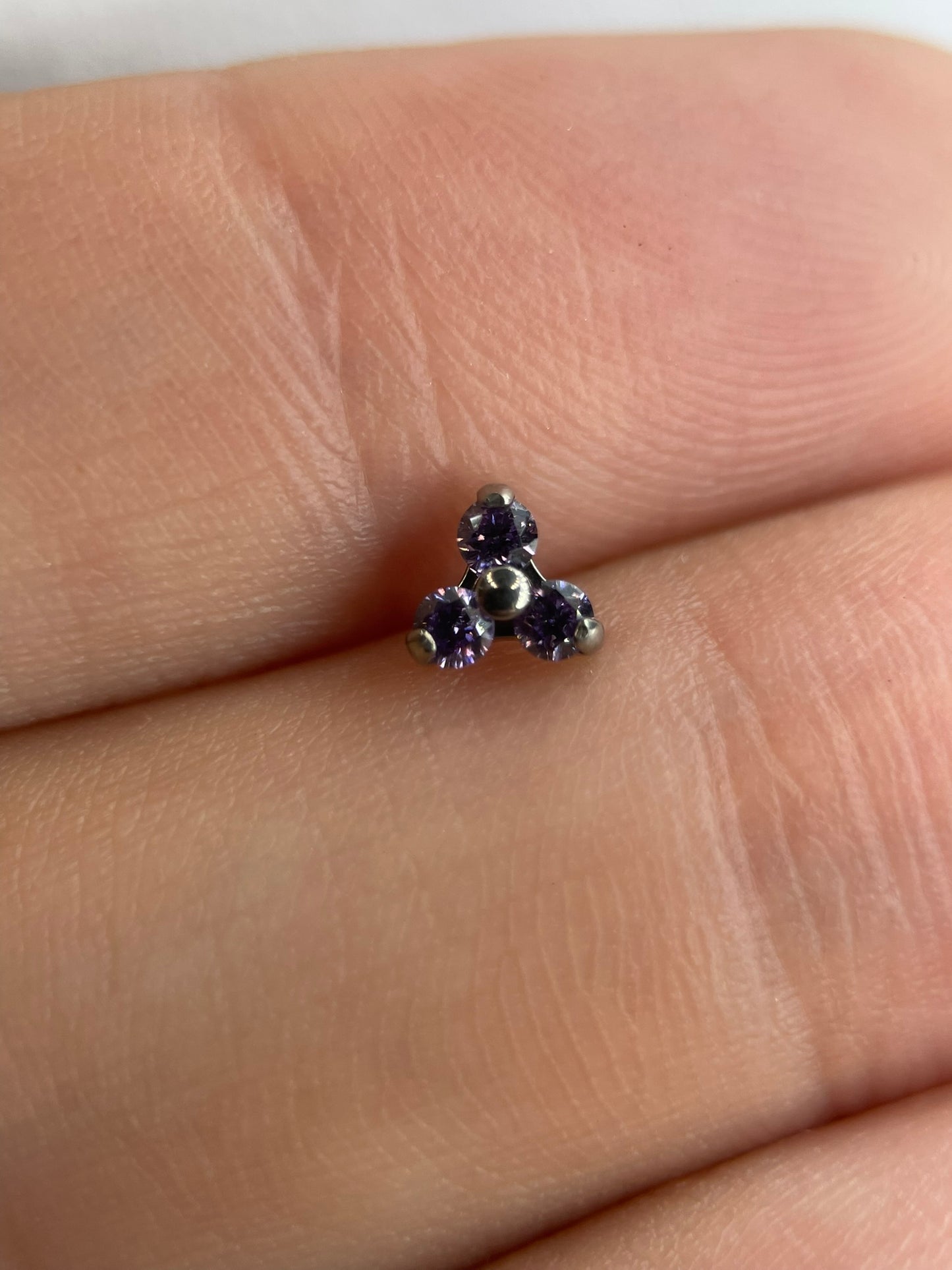 Piercing Grape Roxo- Titânio