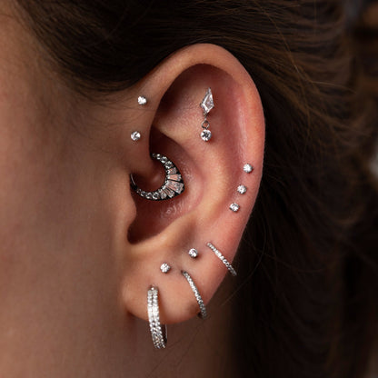 Piercing Diamond Prism - Titânio