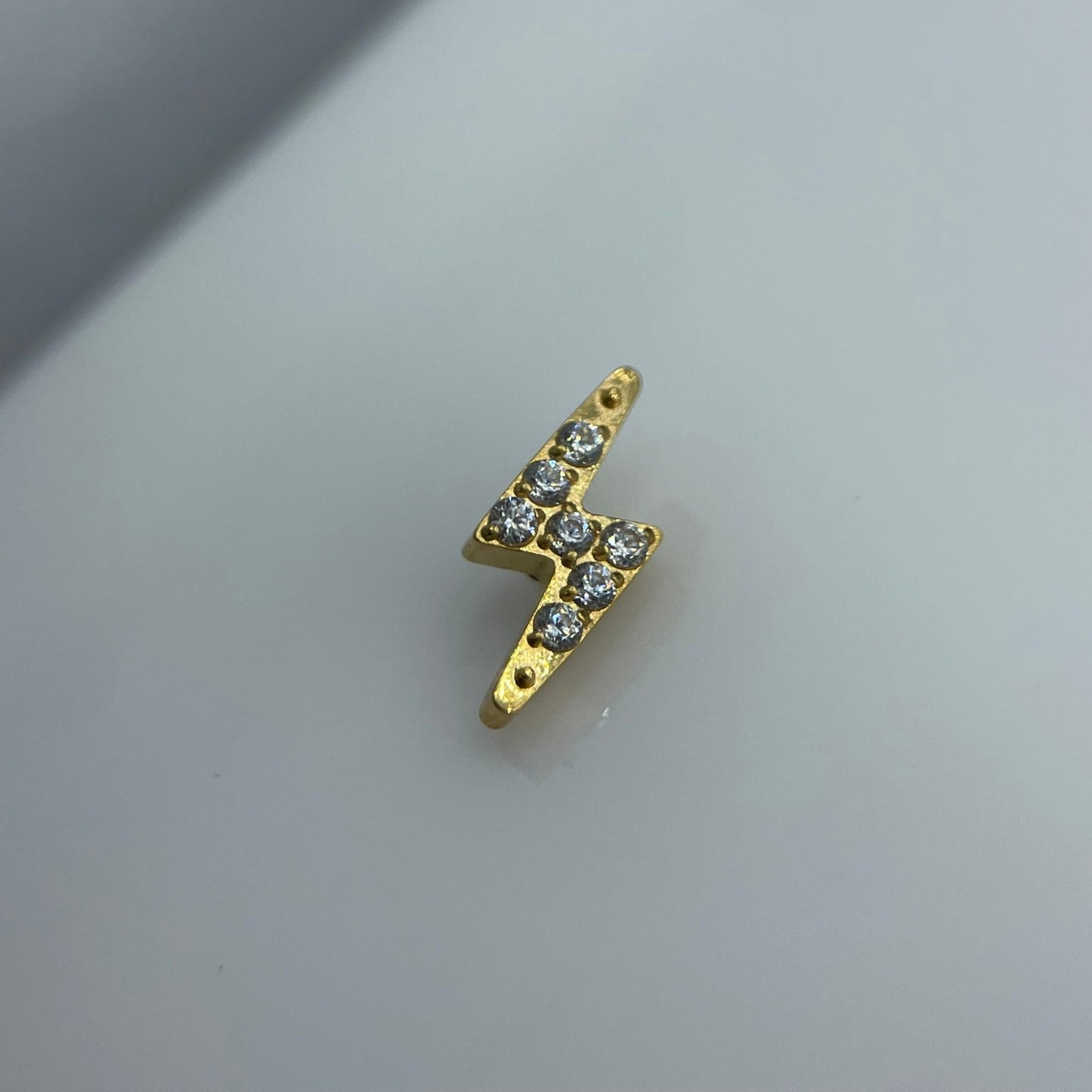 Piercing PVD Gold Spoke- Titânio