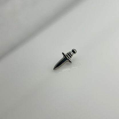Piercing Mini Adaga- Titânio