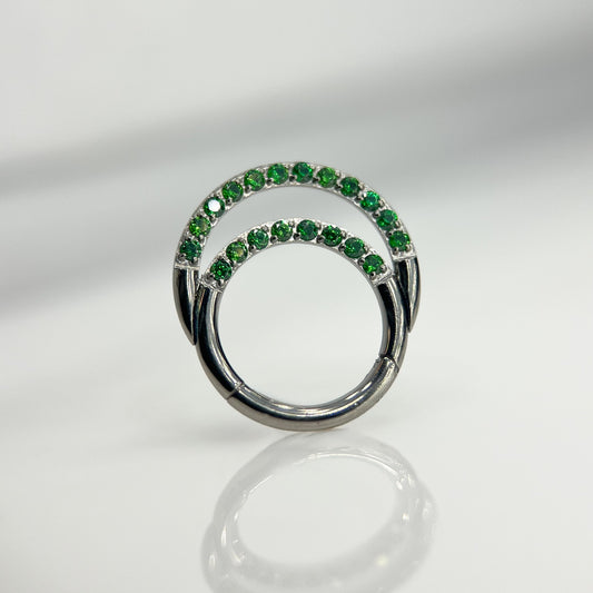 Piercing Courtney Verde- Titânio