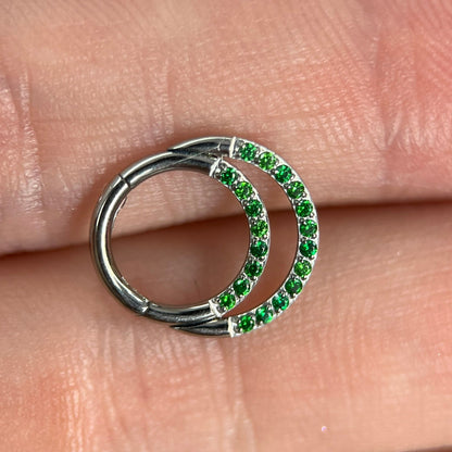 Piercing Courtney Verde- Titânio