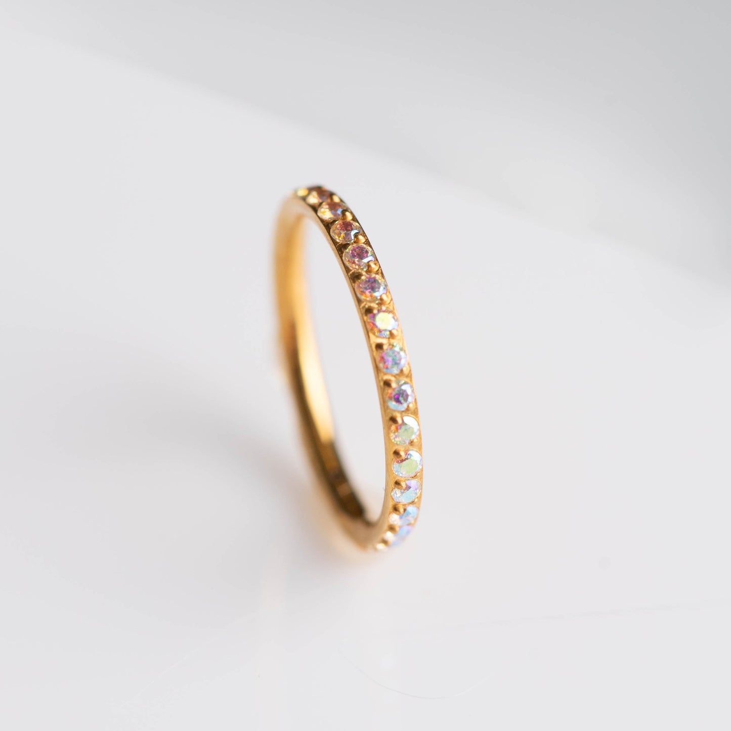 Piercing Argola PVD Gold Unic Furtacor- Titânio