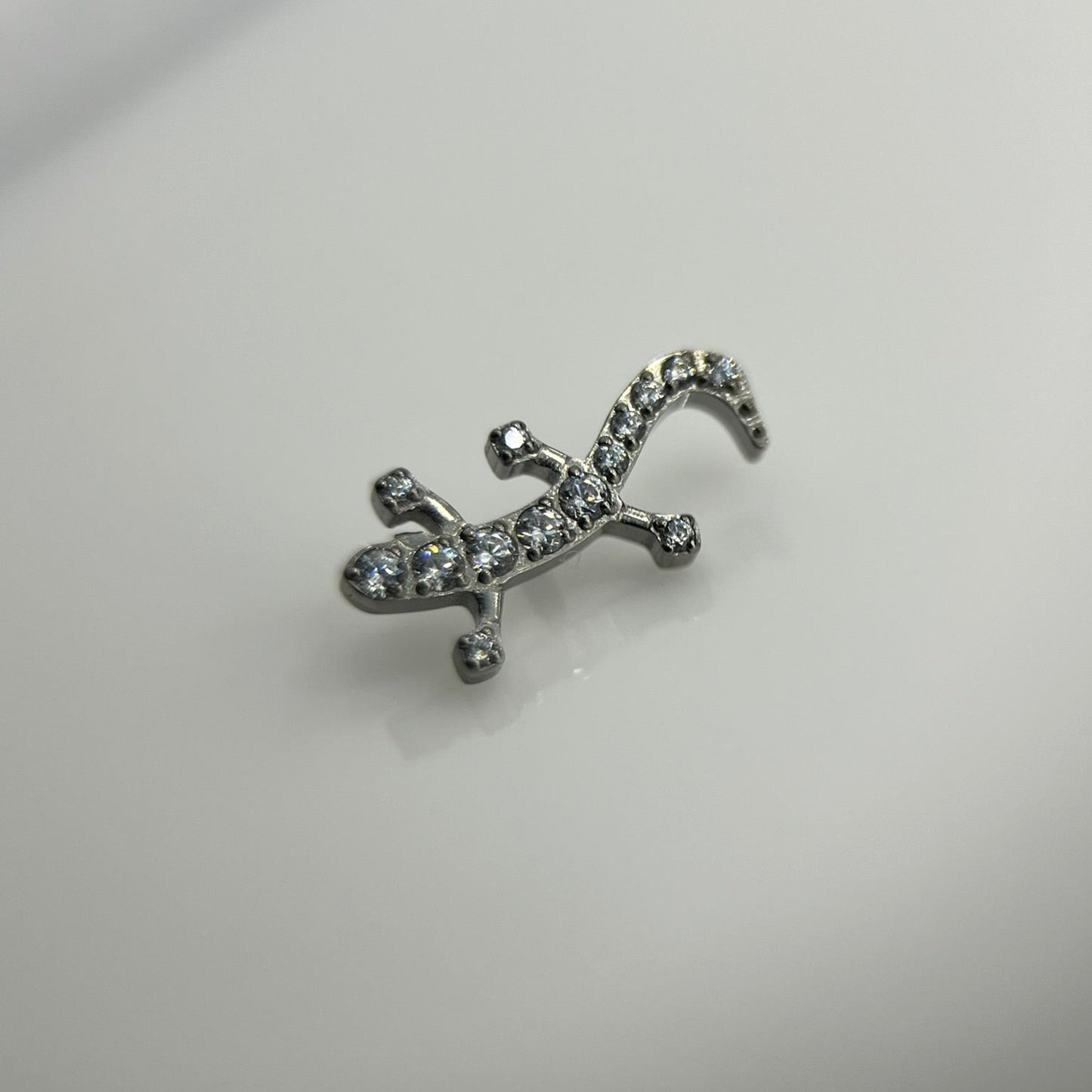 Piercing Lizard- Titânio