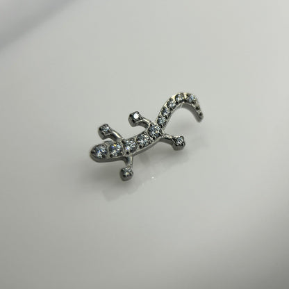 Piercing Lizard- Titânio