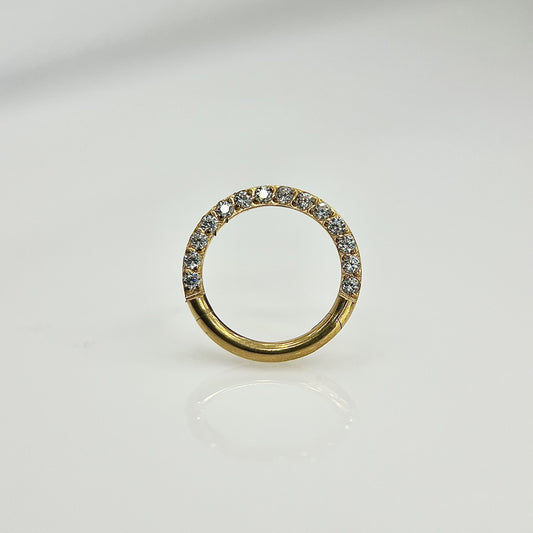 Piercing PVD Gold Single -Titânio