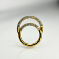 Piercing PVD Gold Courtney -Titânio