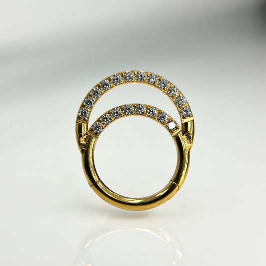 Piercing PVD Gold Courtney -Titânio