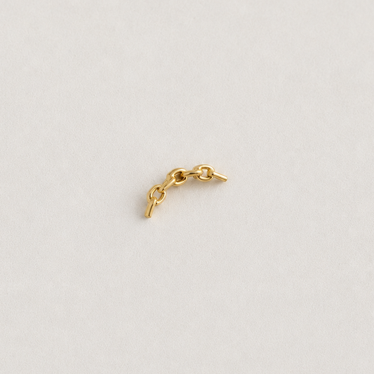 Piercing Cordelia PVD Dourado - Titânio