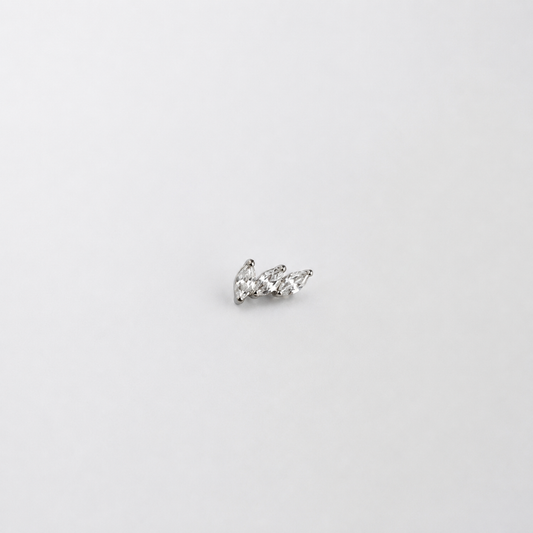 Piercing Tri Navet - Titânio