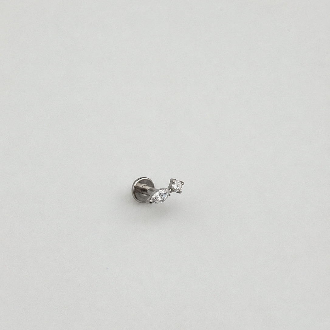 Piercing Elle - Titânio