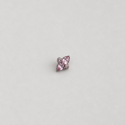 Piercing Thalia Rosa - Titânio