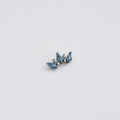 Piercing Renata Azul - Titânio