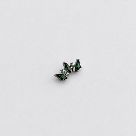 Piercing Renata Verde - Titânio
