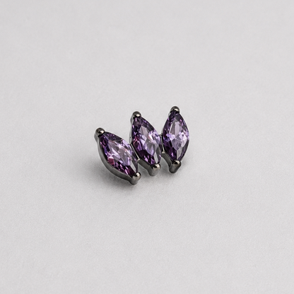 Piercing Fever Roxo - Titânio