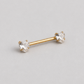 Piercing Aphrodite Dourado PVD - Titânio