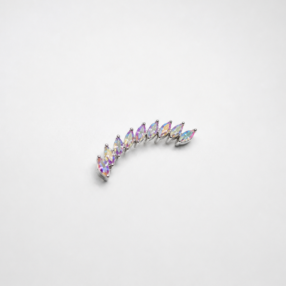 Piercing Aurelia Curve Furta Cor – Titânio