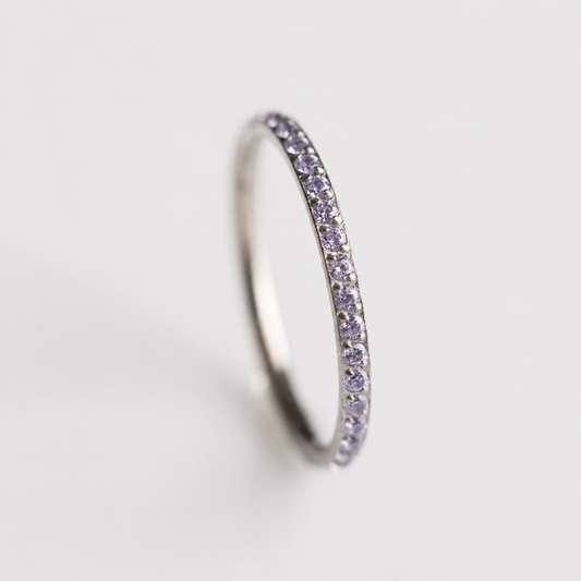 Piercing Argola Unic Roxo - Titânio
