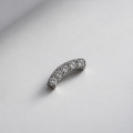 Piercing Mini Curves - Titânio