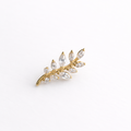 Piercing Sylva Bloom Dourado PVD – Titânio