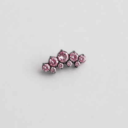 Piercing Imperial Rosa - Titânio