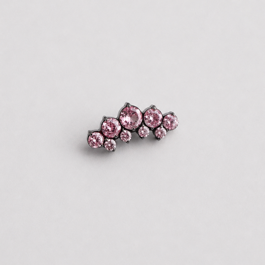 Piercing Imperial Rosa - Titânio