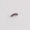 Piercing Mini Curves Roxo - Titânio
