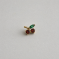 Piercing Cherry Dourado PVD - Titânio