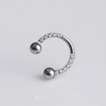 Piercing Argola Ferradura Caelis - Titânio