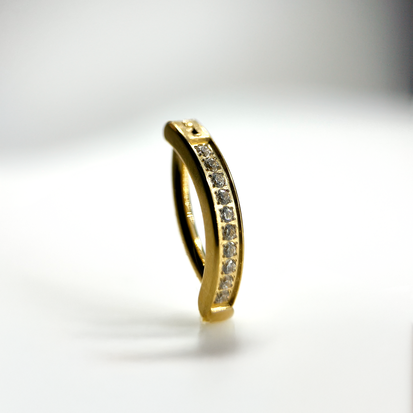 Piercing PVD Gold Uno Aurum -Titânio