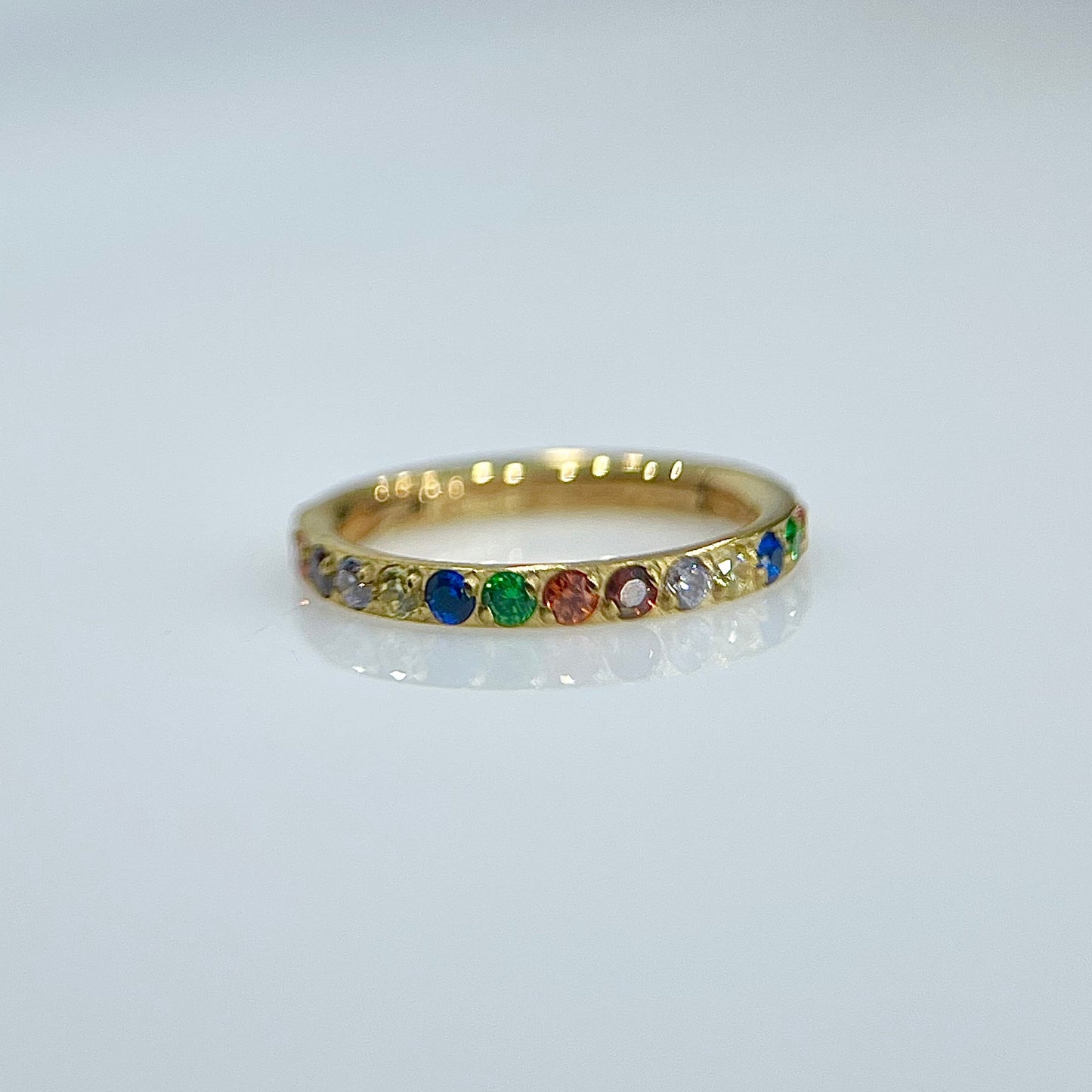 Piercing Argola PVD Gold Unic Colors- Titânio