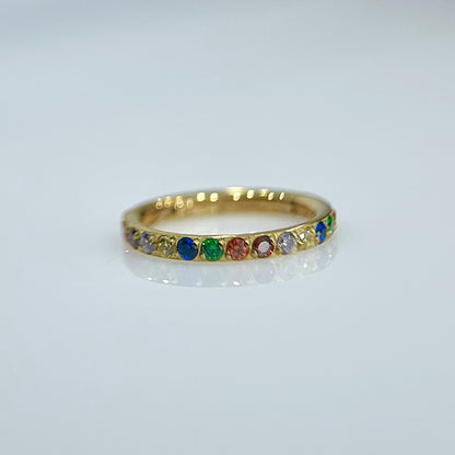 Piercing Argola PVD Gold Unic Colors- Titânio