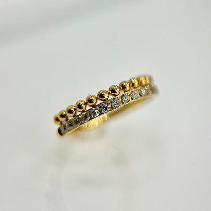 Piercing Argola Joanah PVD Dourado - Titânio