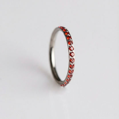 Piercing Argola Unic Vermelho - Titânio