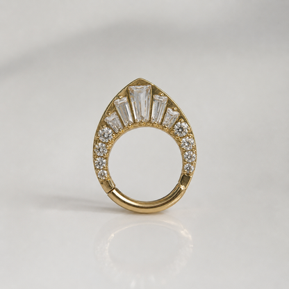 Piercing PVD Gold Beatrice -Titânio