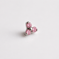 Piercing Grape Rosa - Titânio