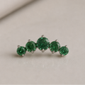 Piercing Crown Verde - Titânio