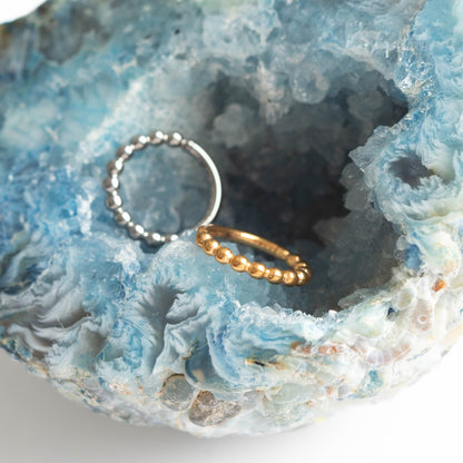 Piercing Argola Orbi PVD Dourado - Titânio