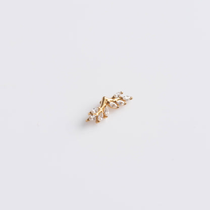 Piercing Vinea Spark Dourado PVD – Titânio