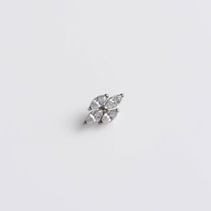 Piercing Liora Quad Marquise - Titânio