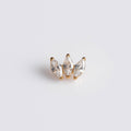 Piercing Fever Dourado PVD - Titânio