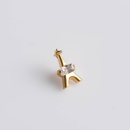 Piercing Monet PVD Dourado - Titânio