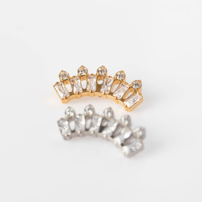 Piercing Guio Dourado PVD - Titânio