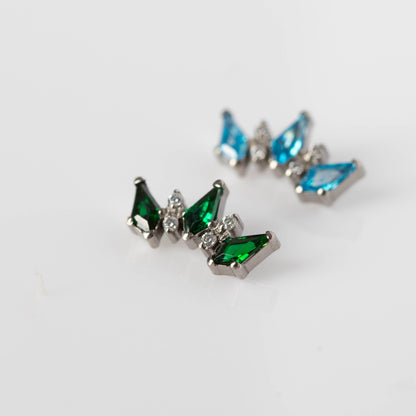 Piercing Renata Verde - Titânio