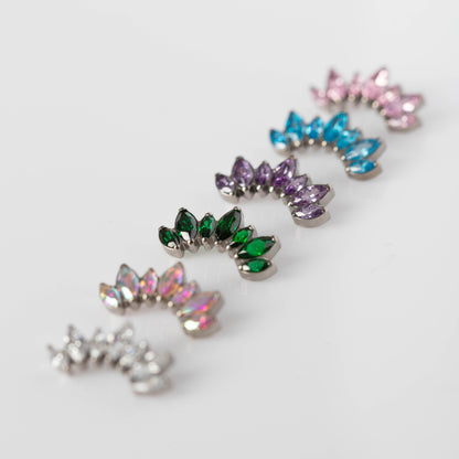 Piercing Akemi Rosa - Titânio